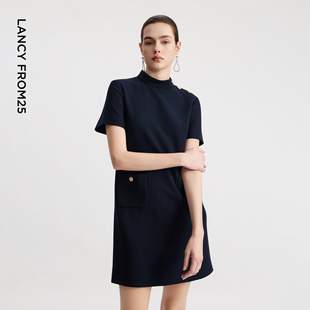 复古小香风连衣裙春夏通勤高级感气质裙子 法式 朗姿Basic衣橱