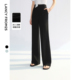 裤 朗姿25夏季 阔腿直筒透气通勤职业ol西装 三醋酸西裤 子女 新款