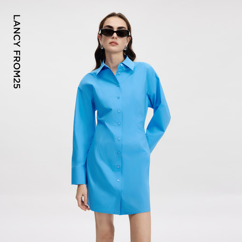 收腰版型 日常休闲 衬衫领型