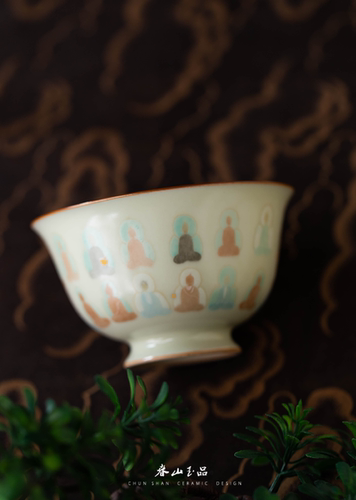 春山玉品艺术家手工手绘