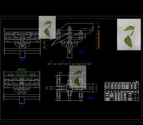 五铺作单翘双昂重昴单抄斗拱dwg图纸斗拱结构古建筑CAD图纸素材