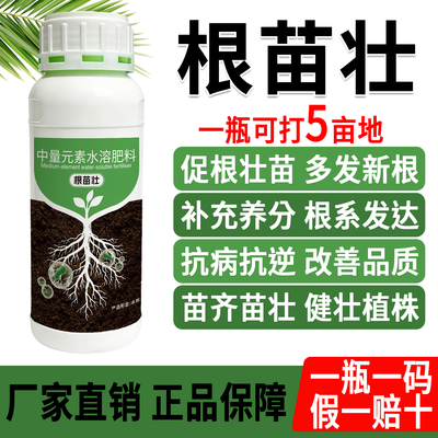 瓜果蔬菜促进生长加快吸收生根壮苗水溶肥补充营养强化根系