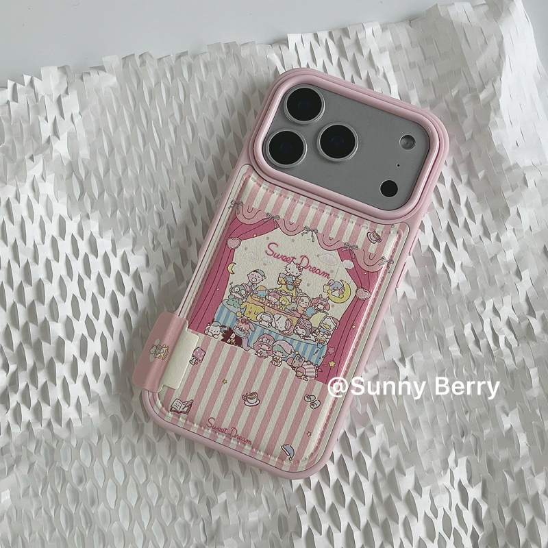 向日的浆果ins小众秋冬日韩少女甜美可爱生日派对卡通适用苹果17pro手机壳iphone16promax/14/15保护套防摔