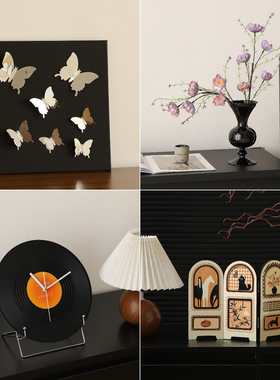 轻奢高档家居好物客厅玄关桌面摆件高级感小众电视柜装饰拍照道具