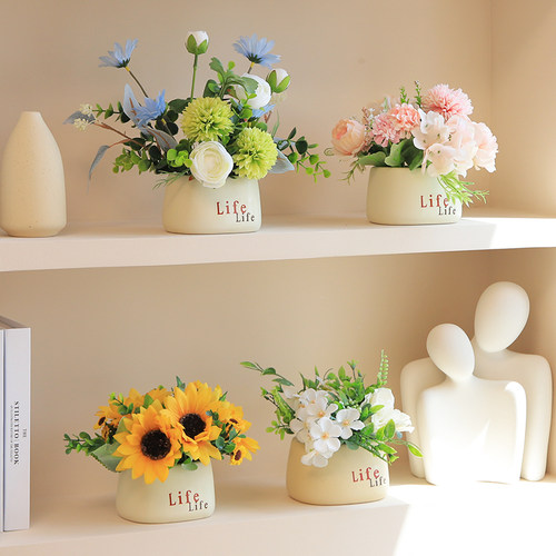 小红薯万人种草花艺摆件