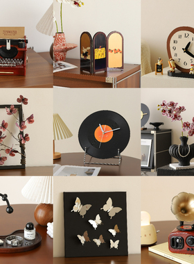 中古风电视柜装饰摆件高级感小众客厅氛围感好物新家的100个快递