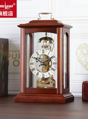 简约现代机械钟座钟家居装饰新中式客厅家用摆件欧式艺术创意钟表