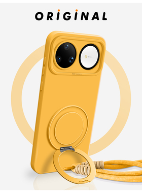 适用华为Nova15手机壳新款15Pro带挂绳15ultra腕带14旋转支架14pro全包防摔高级感14u女pro液态硅胶软保护套