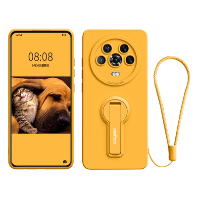 适用荣耀magic4系列手机壳带支架