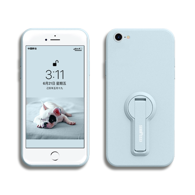 适用苹果678系列支架手机壳