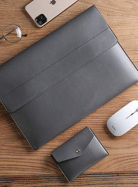 内胆包适用华为matebook14苹果macbook新款pro16寸商务air13联想小新笔记本电脑包女12男小米15保护套皮套M4