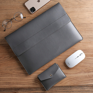 内胆包适用华为matebook14苹果macbook新款 pro16寸商务air13联想小新笔记本电脑包女12男小米15保护套皮套M4