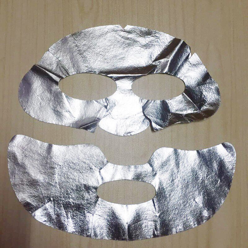 银箔面膜锡纸面膜钢铁侠面膜含精华可直接使用