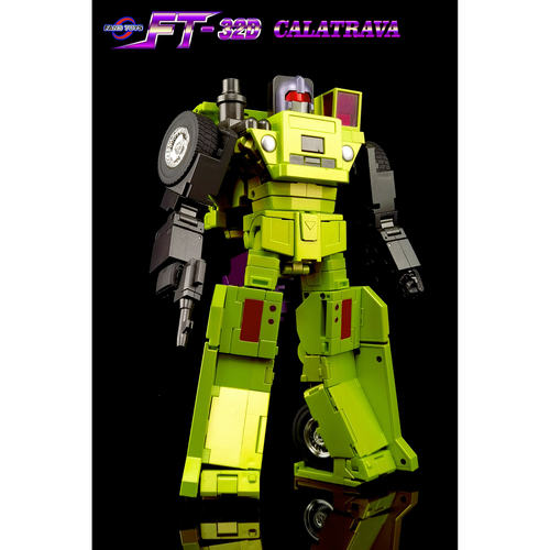 Fanstoys FT-32D FT32D 翻斗车拖斗工程车夯大力合体变形玩具现货