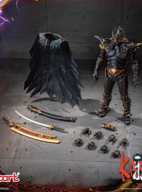 YOLOPARK鸦KARAS AMKPRO乙羽鸦新生可动手办人偶忍者武士模型摆件