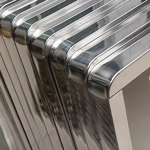 桌面宣传栏仿古建筑方管弯头外圆内方拐弯转角金属框架弯头包邮