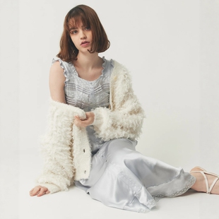 日代 DEICY Silk lace dress 25AW 法式优雅温柔真丝蕾丝连衣裙