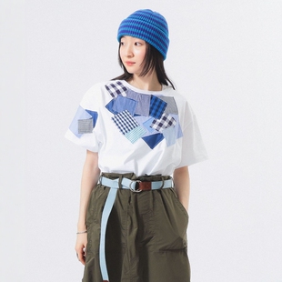 日代 BEAMS JAPAN×TORI-TO Collage T 26SS 拼贴设计短袖T恤