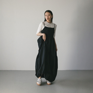 日代 STYLEMIXER balloon dress 25SS 休闲褶饰吊带背心连衣裙
