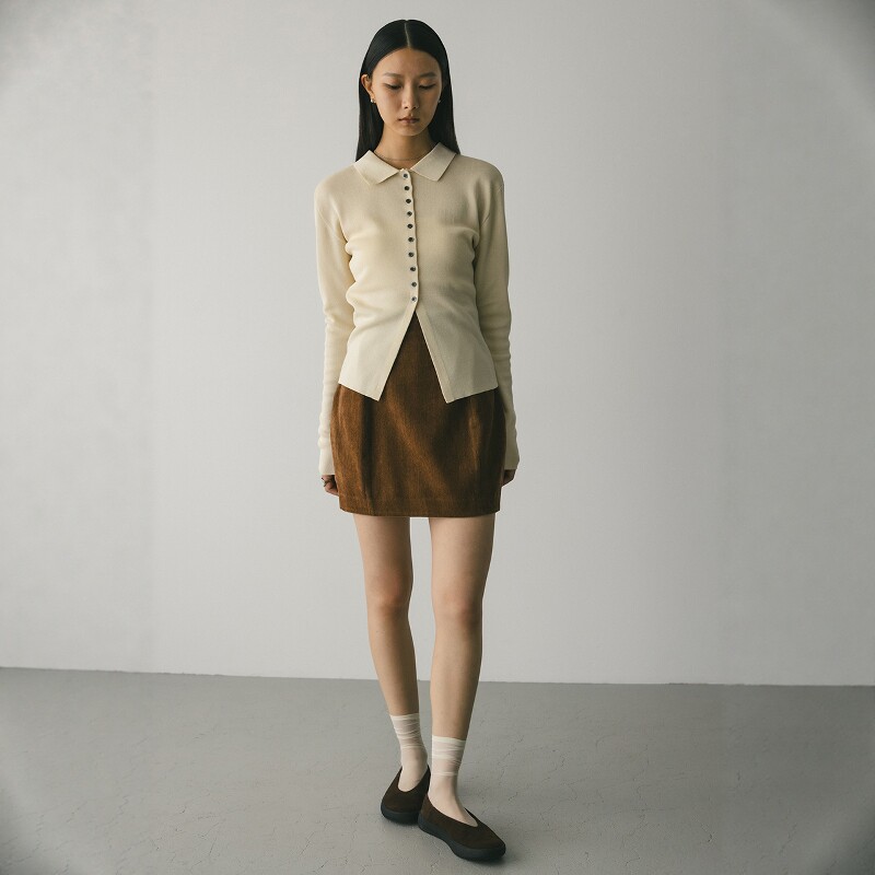 日代 STYLEMIXER Velvet skirt pant 25AW 天鹅绒可爱迷你短裙裤