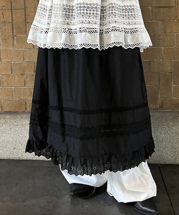 日代 TORI-TO × BEAMS BOY layered skirt 24SS 分层纯色半身裙