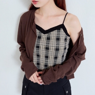 cami Lace with cups 休闲内搭蕾丝吊带背心 日代 25AW Kastane