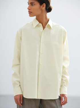 日代 AURALEE WASHED FINX TWILL SHIRT 26SS 埃及超长绒棉衬衫