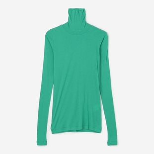 T恤 SHEER 罗纹高领长袖 25AW TURTLE RIB AURALEE 日代