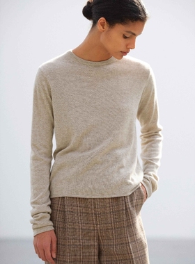 日代 AURALEE CASHMERE SILK KNIT P/O 26SS 超细羊绒真丝针织衫