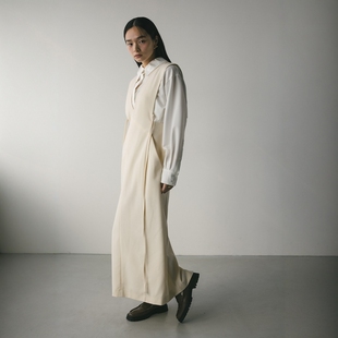 ribbon Back dress 25SS 连衣裙 日代 深V系带无袖 STYLEMIXER