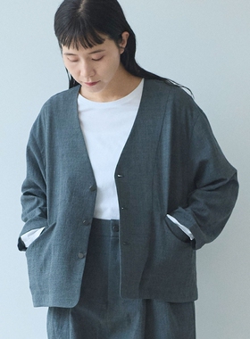 日代 yuni Toro Albatross jacket 25SS 百搭休闲无领全羊毛夹克