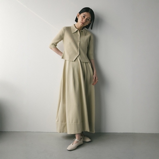 STYLEMIXER 两件套半袖 Knit 25SS Polo针织连衣裙 Dress 日代