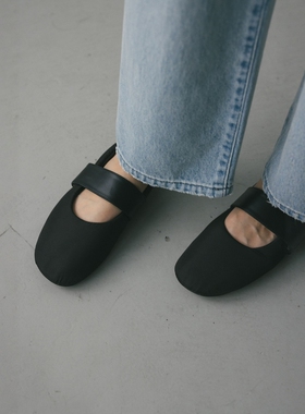 日代 STYLEMIXER Puffer Mary Janes 25AW 软萌松软可爱玛丽珍鞋