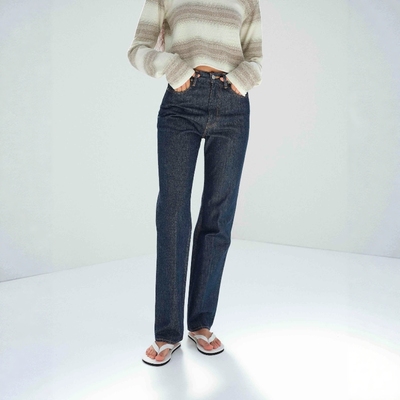 AURALEE百搭经典休闲牛仔裤