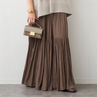 Gathered Classe Deuxieme 褶皱半身裙 Skirt 25AW Maxi 日代