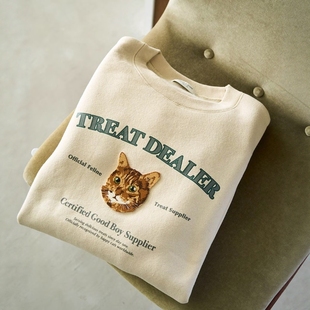 STORE Sweatshirt Pullover 日代 刺绣卫衣套头衫 25AW FREAK