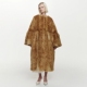 Bibiy 25AW MIRIAM 日代 FUR COAT 梅花鹿纹保暖长款 仿皮草外套