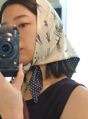 日代 arth *manipuri triangle scarf65 25AW 曼尼普尔三角围巾