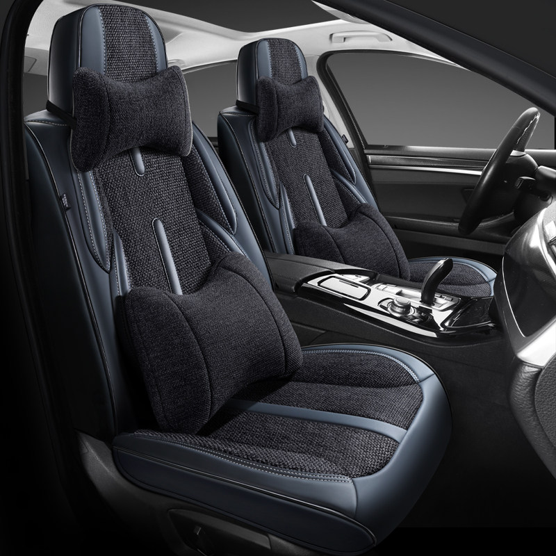 新款长城哈弗H6亚麻座套H2哈佛M6运动版四季通用皮革汽车座垫全包
