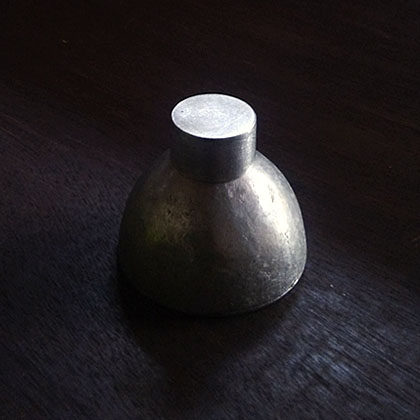 质素堂 太白尊式 岩石纹纯锡制茶仓 人文茶道器物 茶叶罐 茶筒