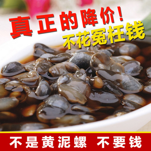 泥螺包邮盐城罐头海鲜宁波野生