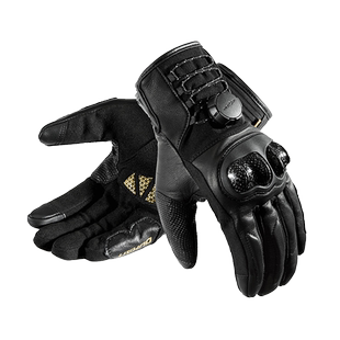 杜汉碳纤维摩托车真皮手套男机车赛车骑行防摔四季款触屏骑士手套