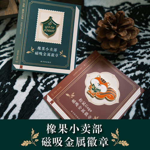 译森文创磁吸徽章冰箱贴一物多用