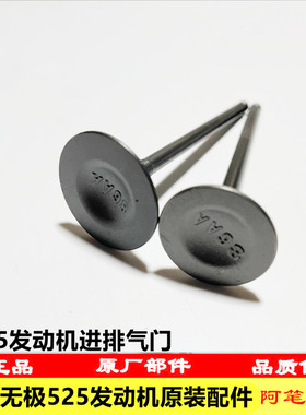 隆鑫500-R无极552R 525DS KEL500 525发动机原装进气门排气门