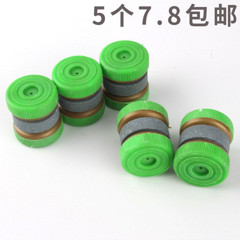 磨刀石圆形家用菜刀快速磨刀小刀剪刀天然磨刀石厨房双面磨刀神器