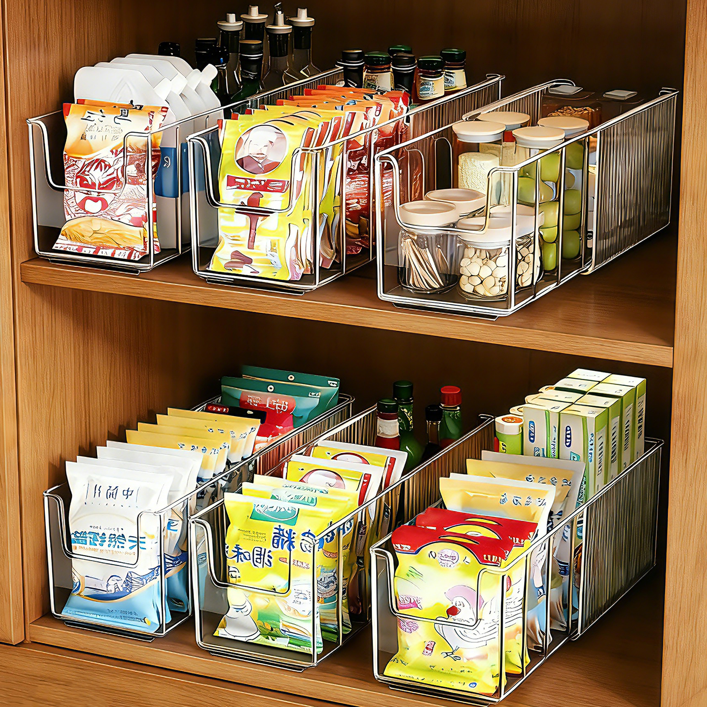 调料收纳盒可伸缩橱柜内袋装香料包整理盒厨房分格调味瓶罐置物架,厨房/烹饪用具,调味瓶罐/调料研磨器,淘宝优惠券,粉丝福利购,淘宝优惠卷