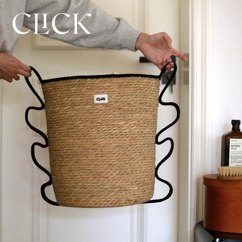 大号脏衣篮收纳筒天然草编