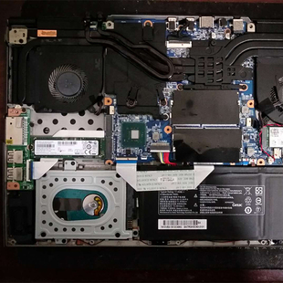 笔记本电脑水冷改装 机械革命Z2 diy 机械师f117b6 火影影刃Z6