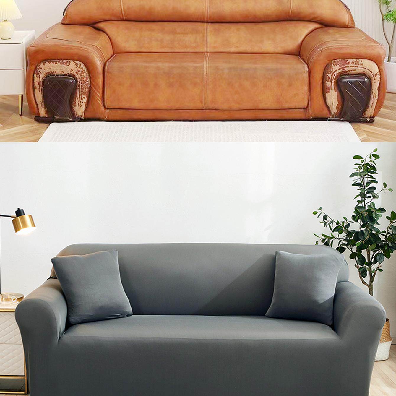 全包万能四季通用弹力沙发套欧式通用组合一体客厅懒人沙发罩