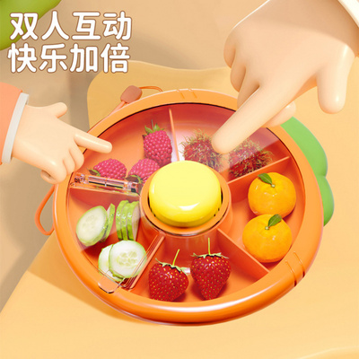旋转按压大容量果盘锻炼婴儿自主